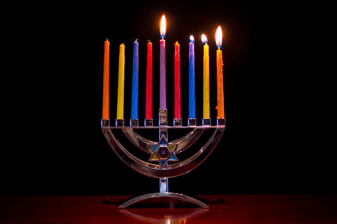 Large Outdoor Menorah Decorating Ideas to Brighten Your Hanukkah Yard Display